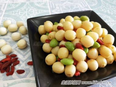 夏日滋补小菜:枸杞莲子